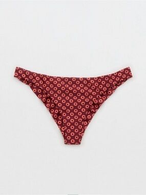 Aerie Happy Cheeks Bikini Bottom - Deep Ruby | XL - NWT
